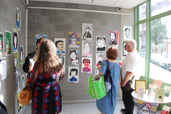 Exposition -  Paroles Précieuses - Portraits de poétesses belges