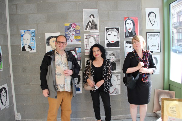 Exposition -  Paroles Précieuses - Portraits de poétesses belges