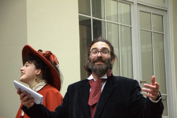 Deux poétesses belges dans le Jardin Jean-Felix Hap