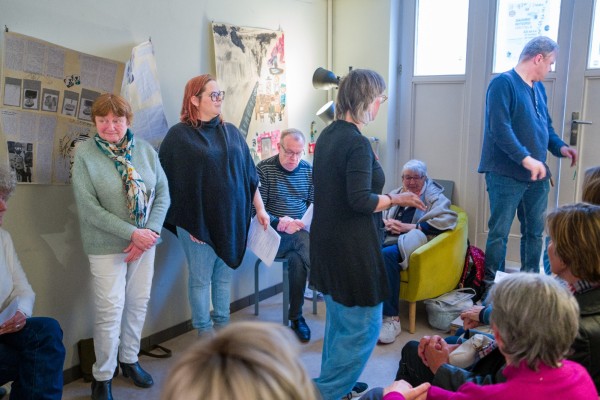 “Un revolver et des pommes de terre” : journal, exposition, lectures