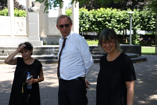 Performance Danse “Résistance” devant le buste de Louis Schmidt