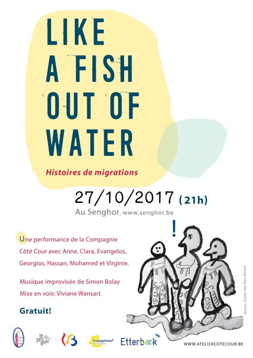 Spectacle: Like a fish out of water - Histoires de migrations