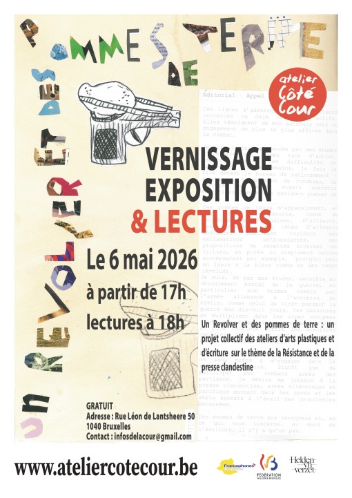 “Un revolver et des pommes de terre” : journal, exposition, lectures