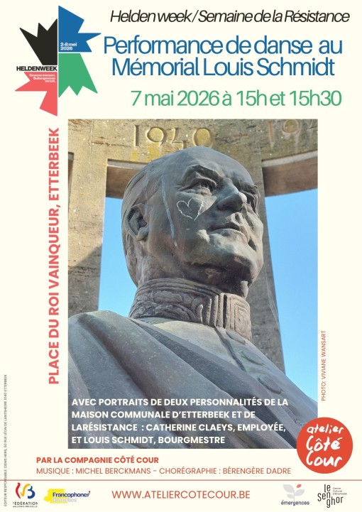 Performance Danse “Résistance” devant le buste de Louis Schmidt