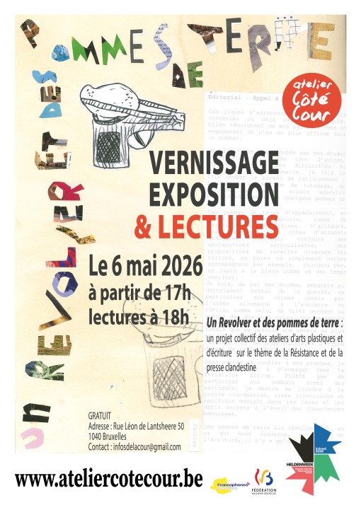 “Un revolver et des pommes de terre” : journal, exposition, lectures