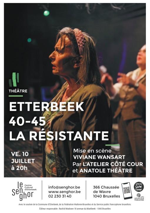 Spectacle : Etterbeek 40-45 La Résistante